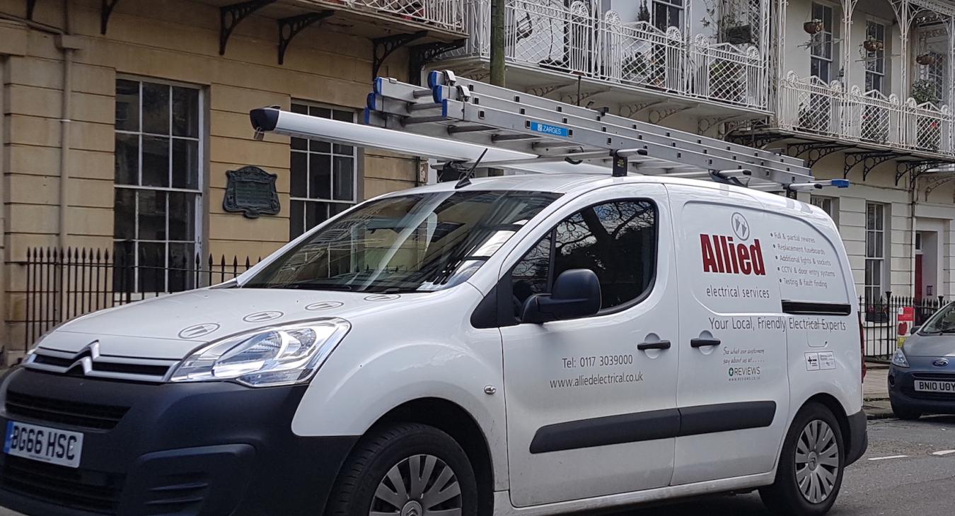 Electrician in Bristol Van