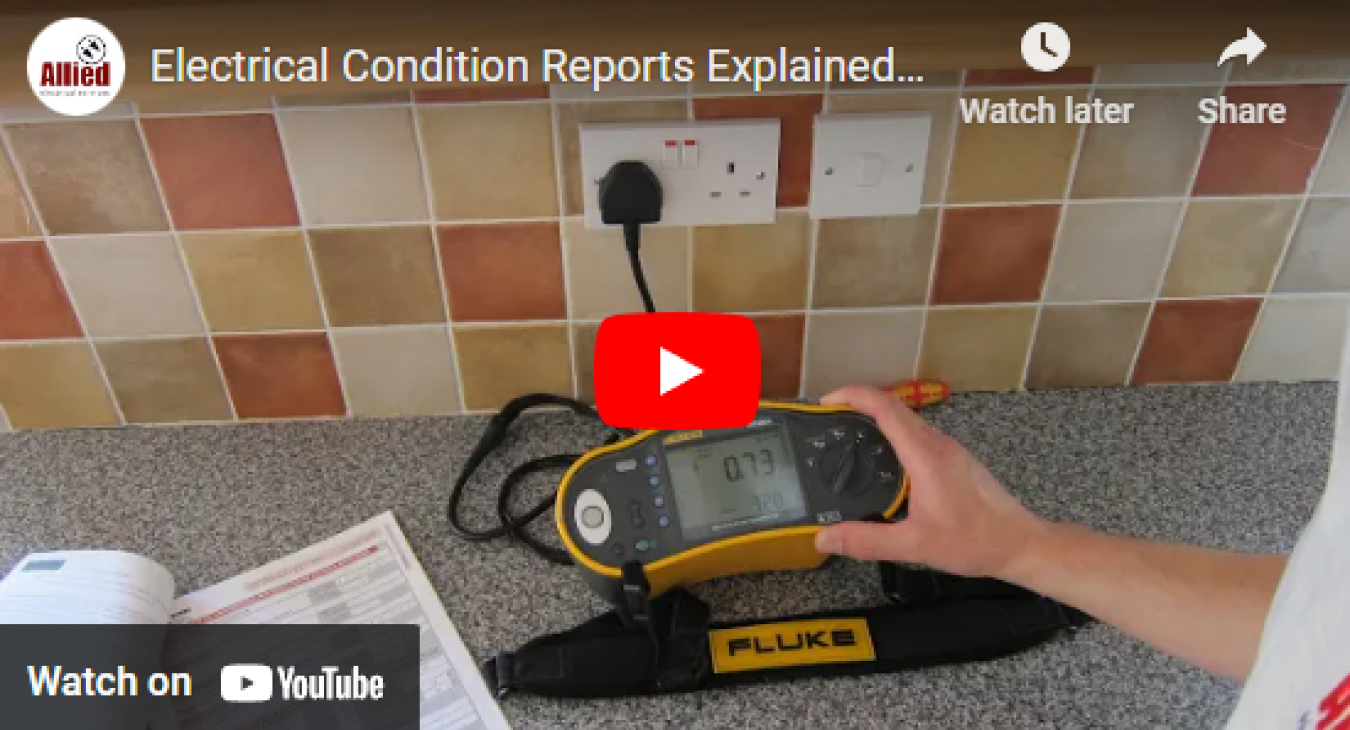 Electrical Condition Reports Explained part1