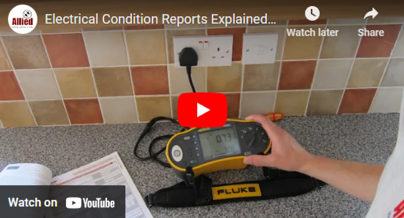Electrical Condition Reports Explained Part 1
