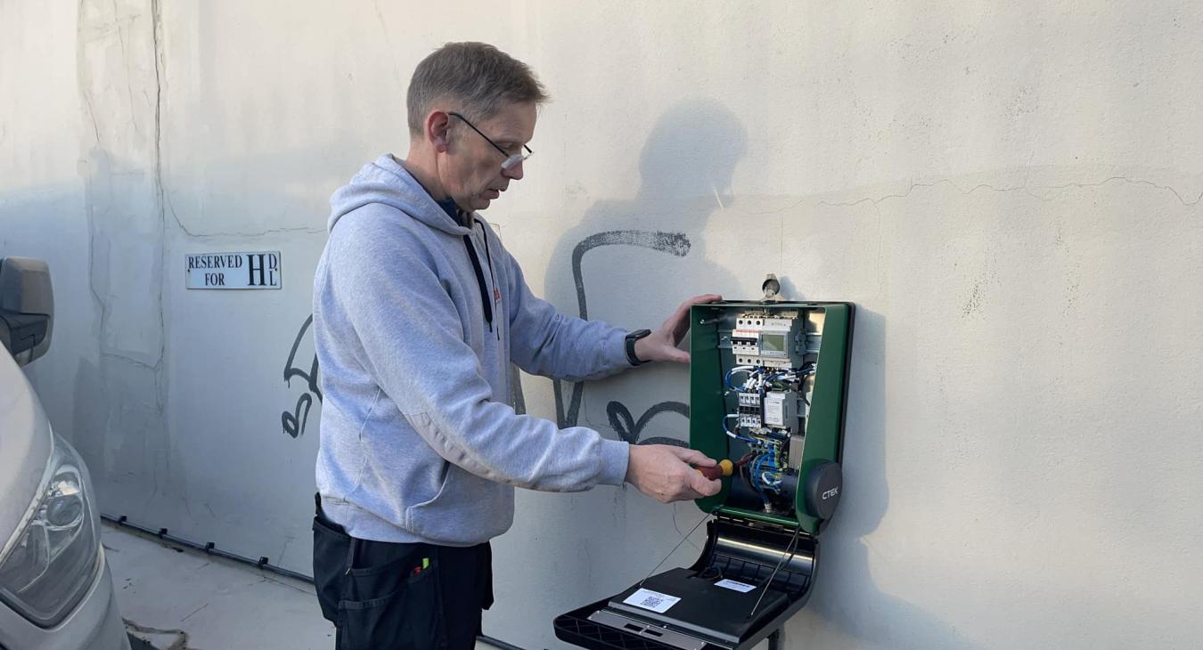 Commercial EV Chargepoint installation in Bristol by Allied Electrical Services
