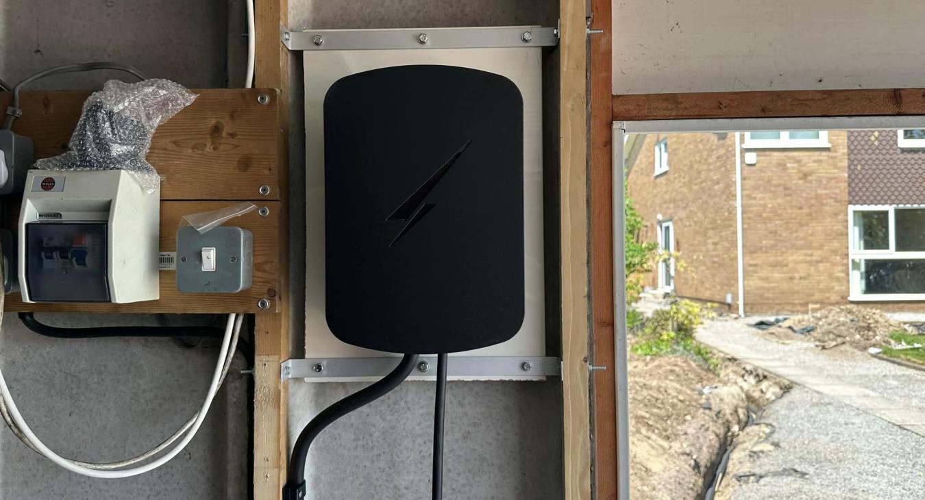 Hypervolt EV Charger installation in Bristol by Allied Electrical